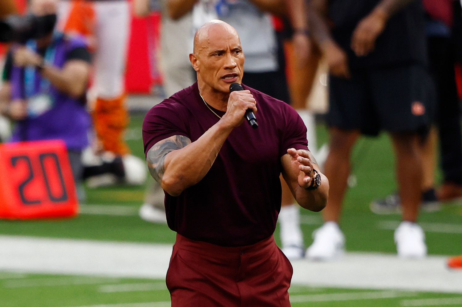 Watch Dwayne Johnson Give His Super Bowl 2022 Speech