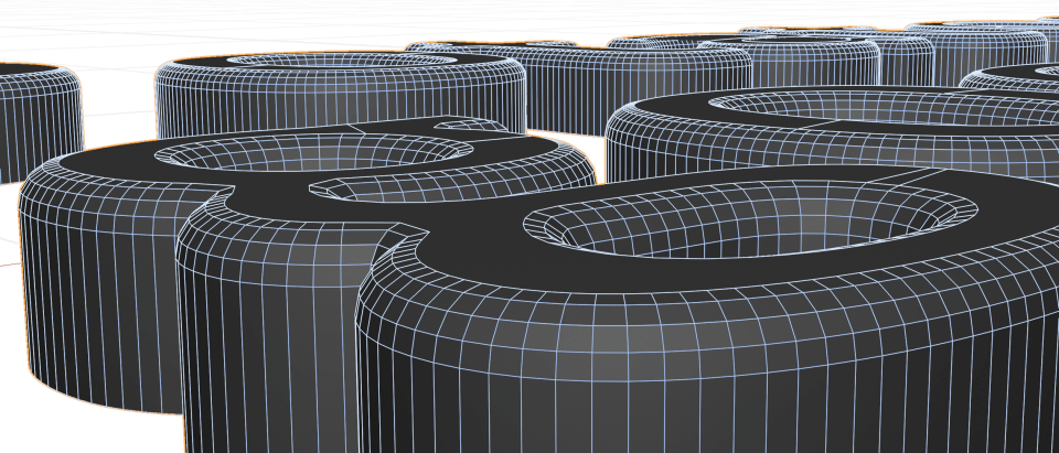 Rounded bevel result