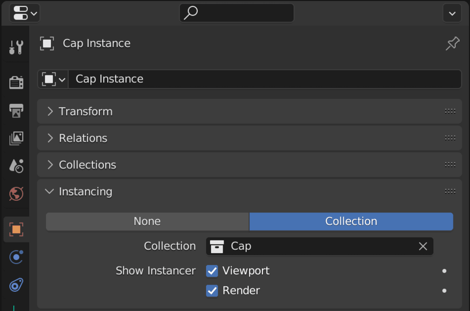 Instance a Collection using an Empty