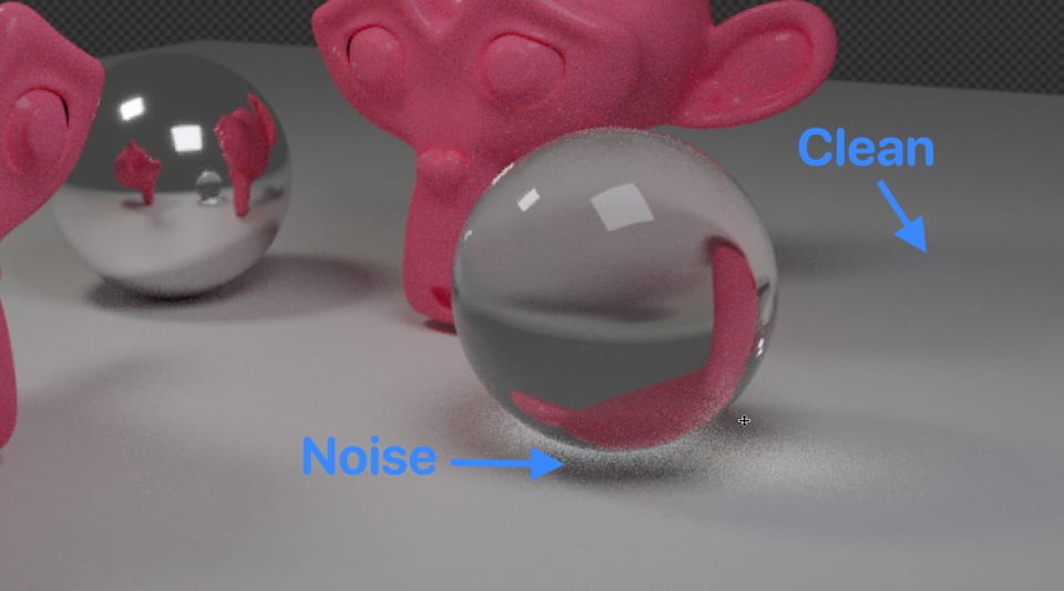 Some areas are looking clean, others still very noisy