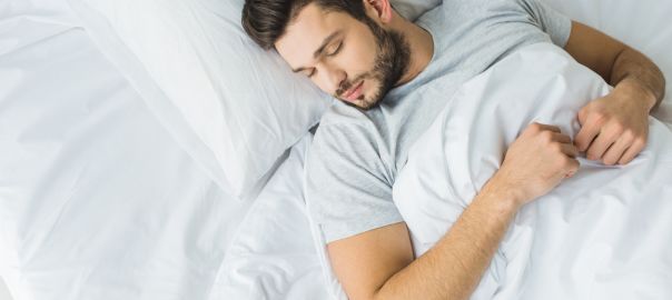 why do men fall asleep after sex