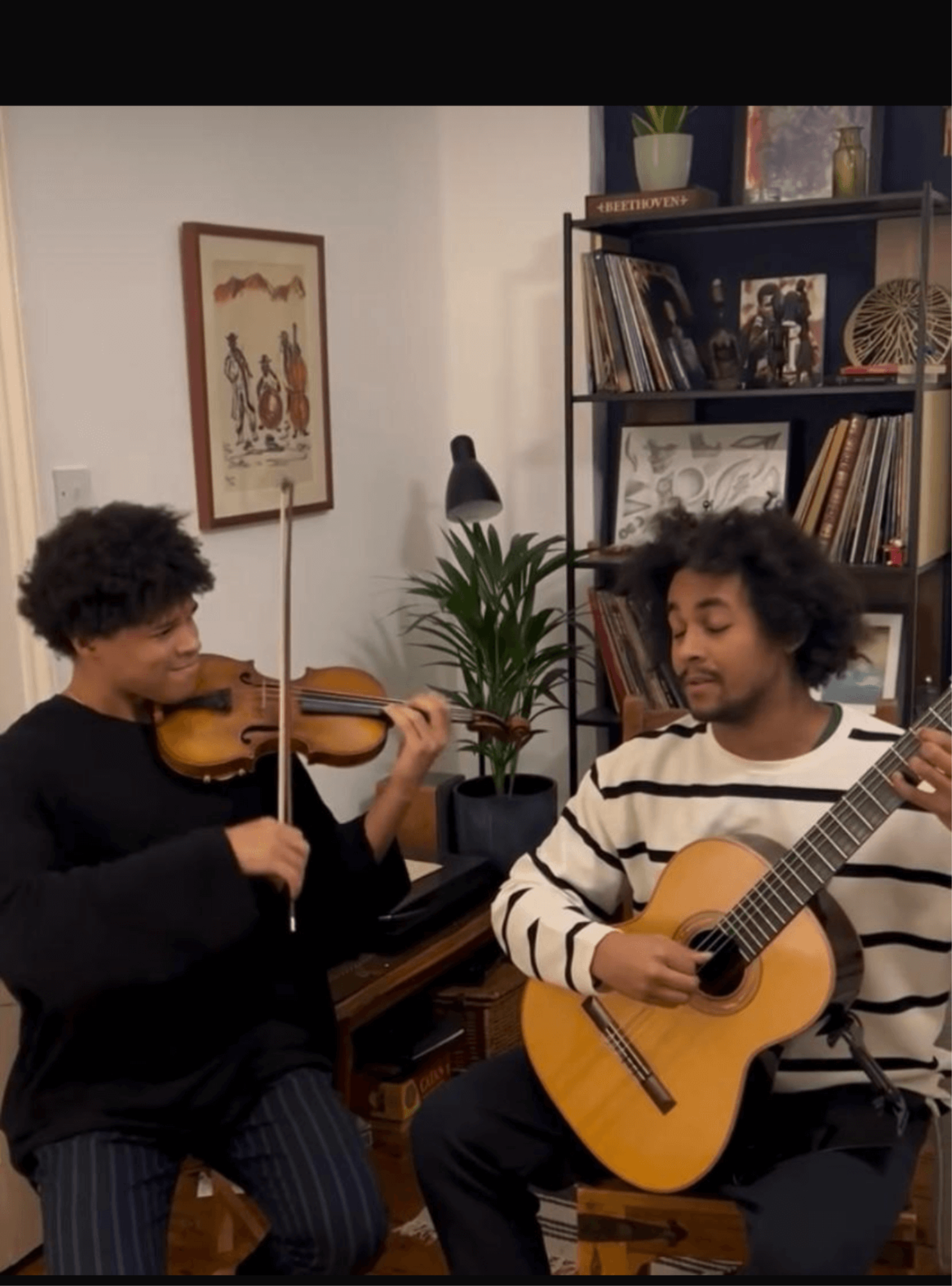 Braimah Kanneh Mason with Plinio Fernandanes