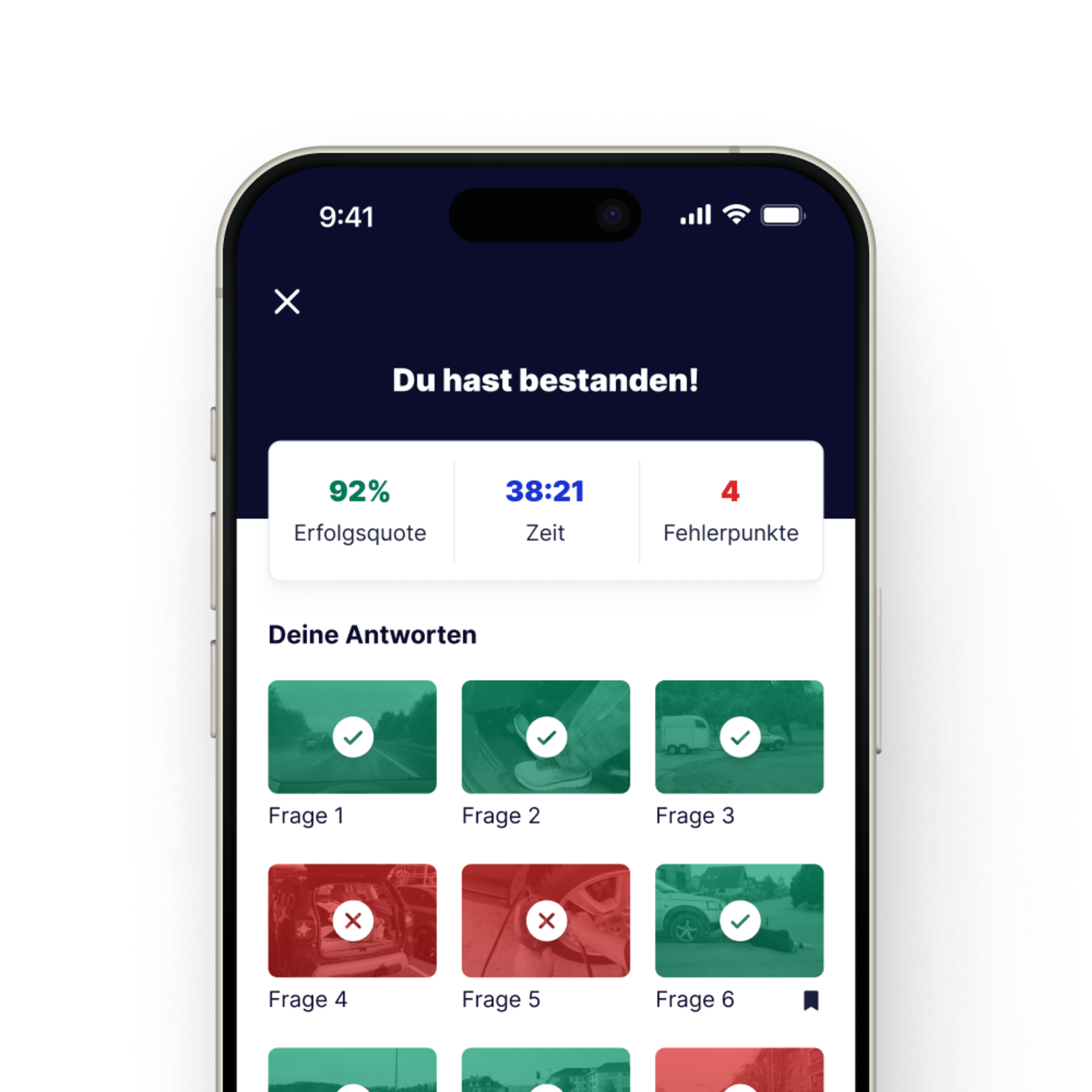 Theorie App mit Prüfungssimulation