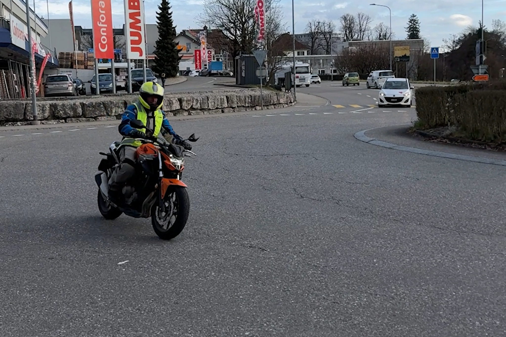 PGS Motorrad Grundkurs 2 - Kreisverkehr