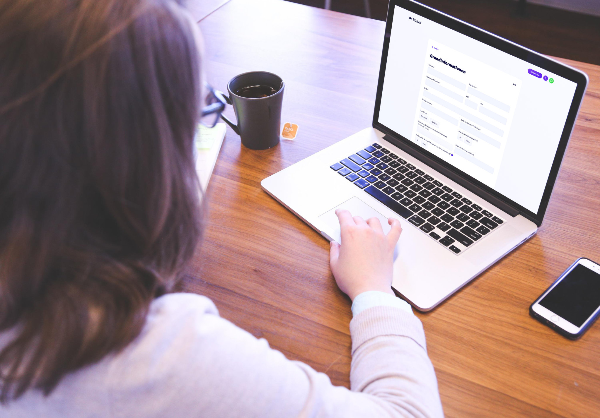 Gesuchsformular Online ausfüllen