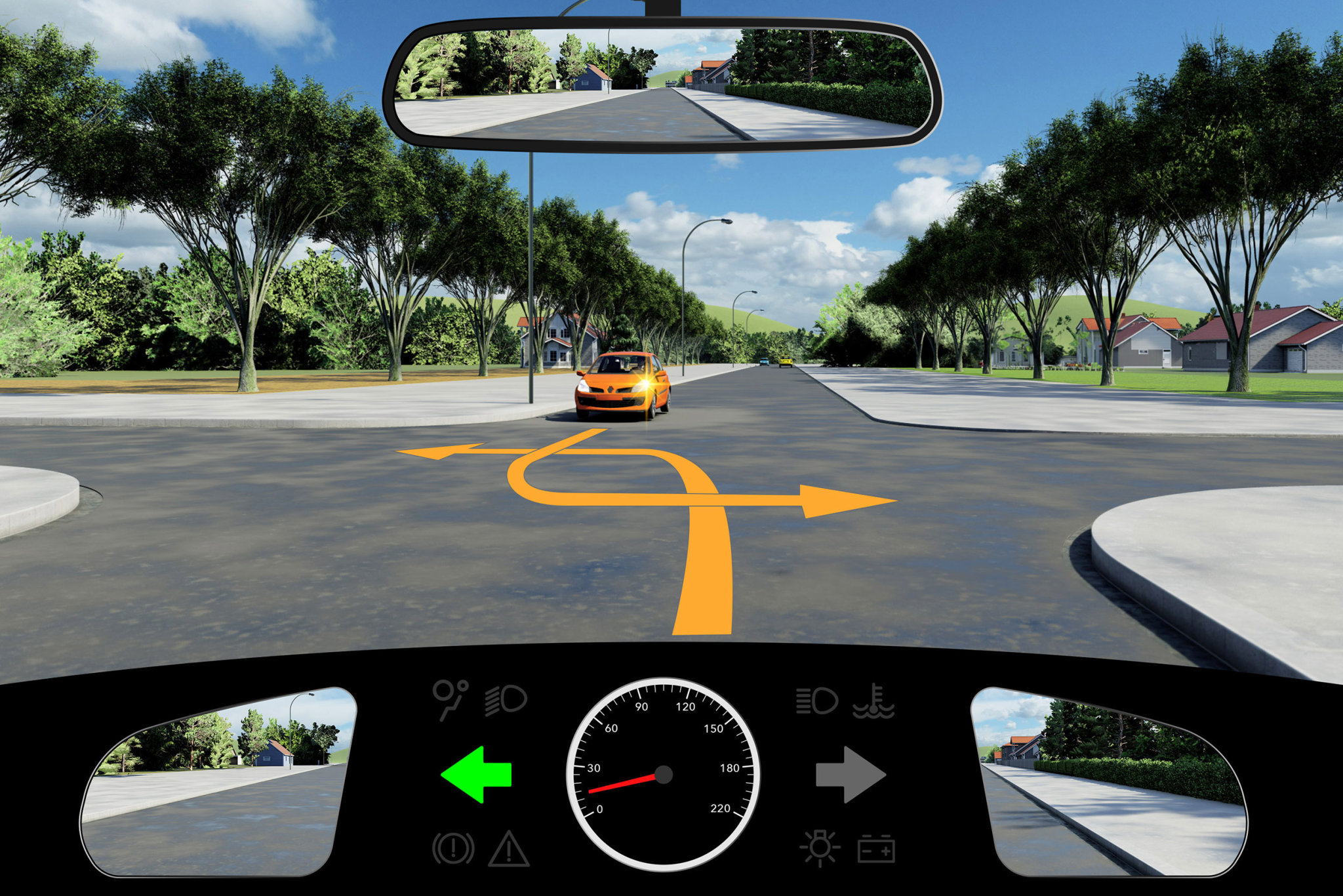 Theoriefrage zu Linksabbiegen