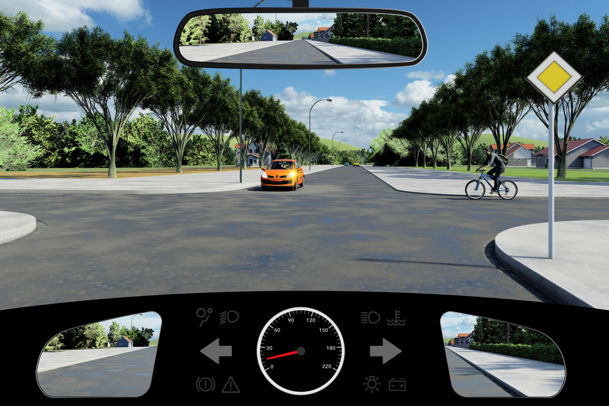 Theorie Frage zu Vortritt