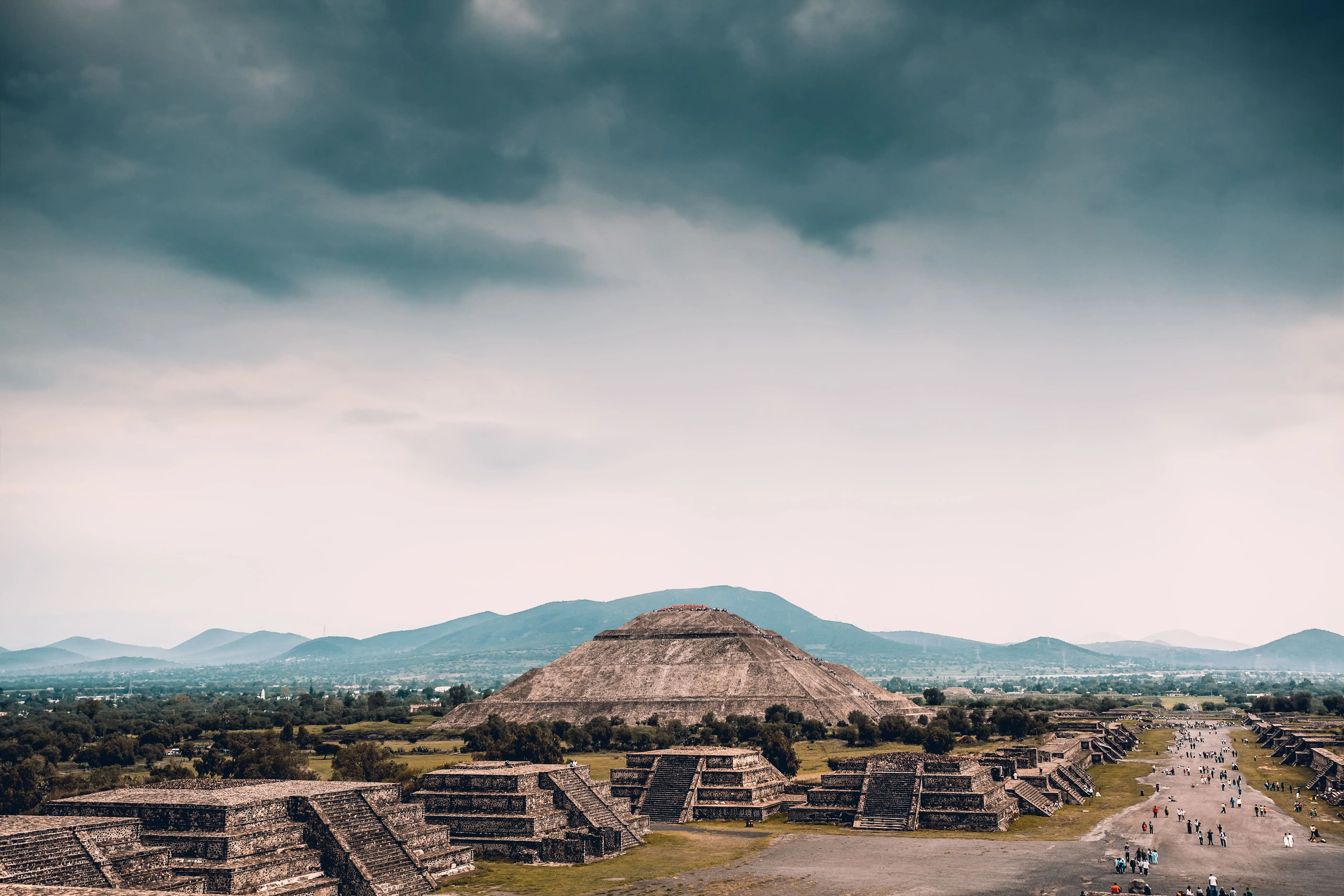 pirâmides no méxico