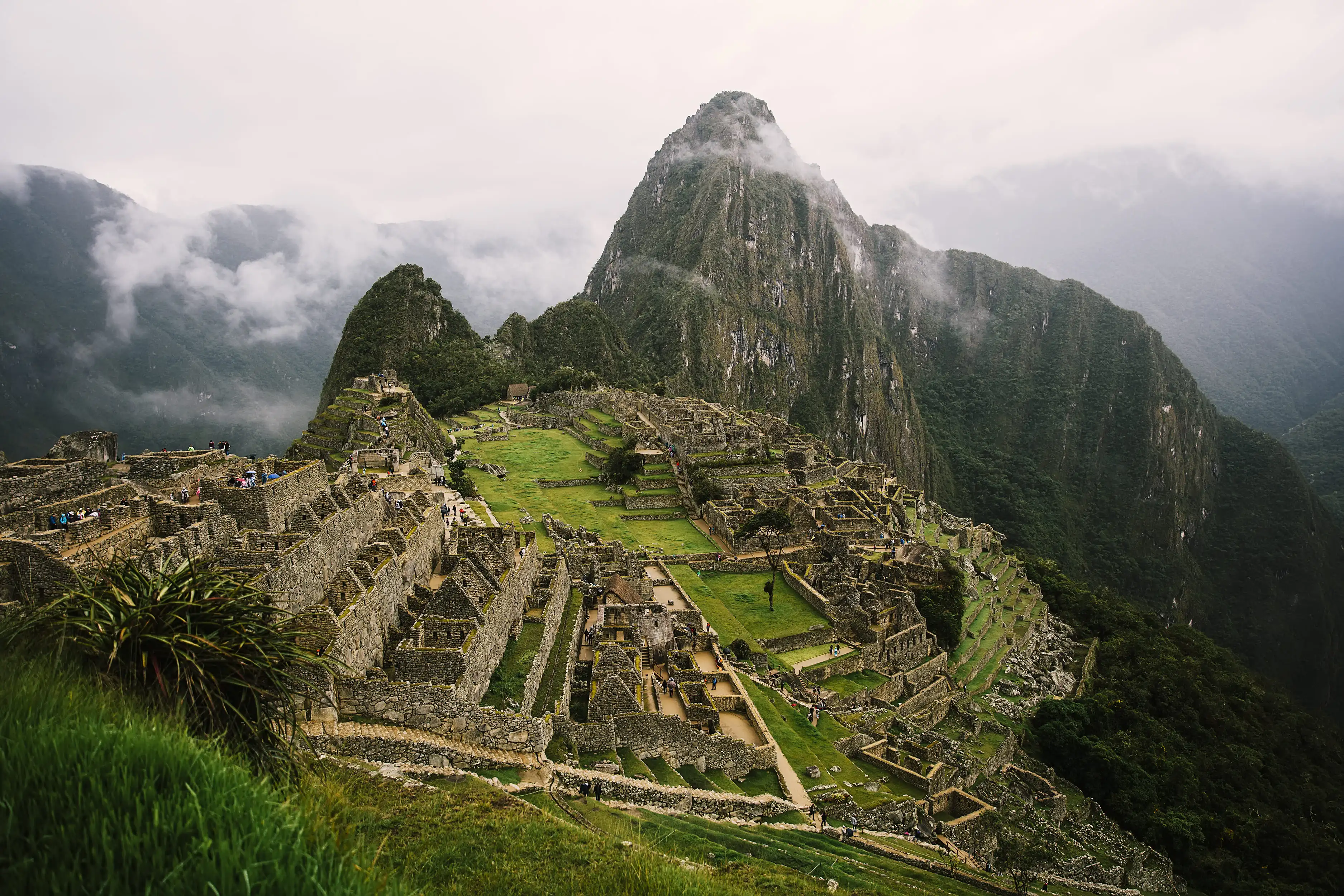 vista de machu piicchu no peru