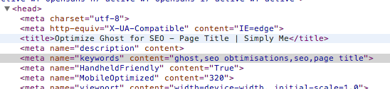 SEO Keywords