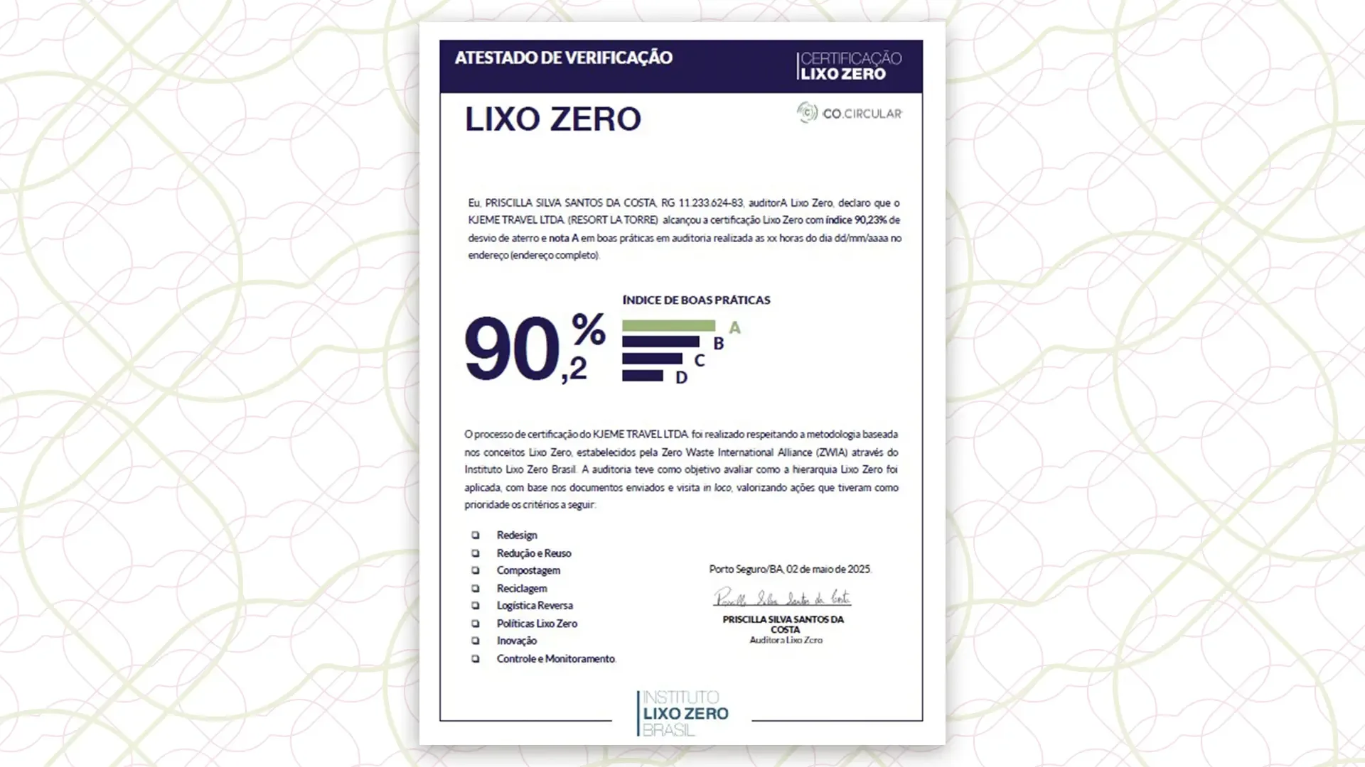 Premiação Lixo Zero