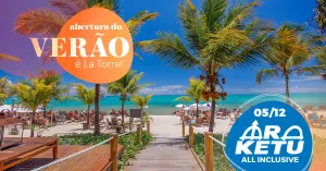 Inicio do Verão: Araketu vai agitar o Resort La Torre