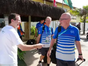 Seleção Suíça embarca rumo ao desafio contra a França