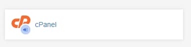 כפתור cPanel