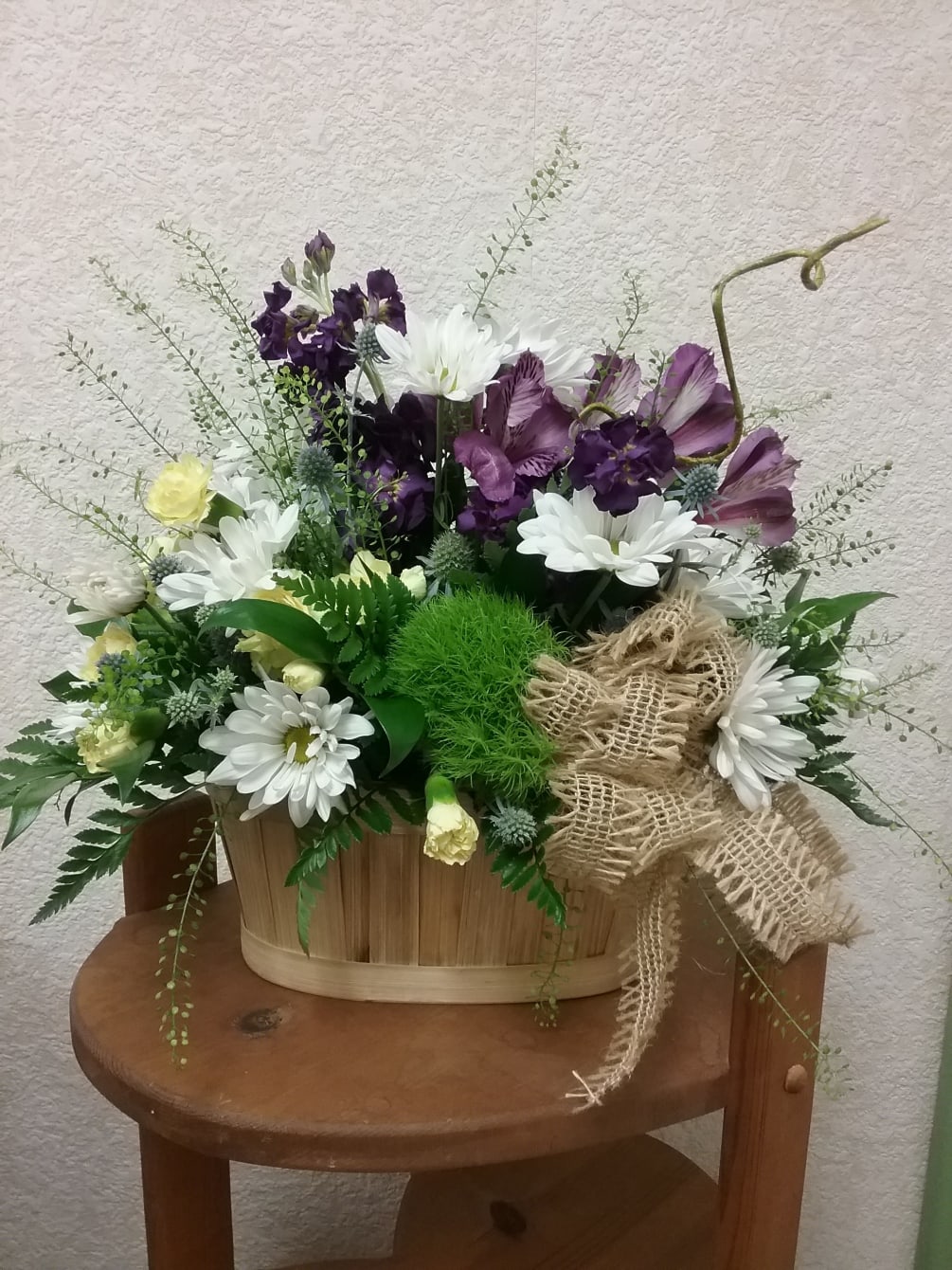 Country Flower Basket