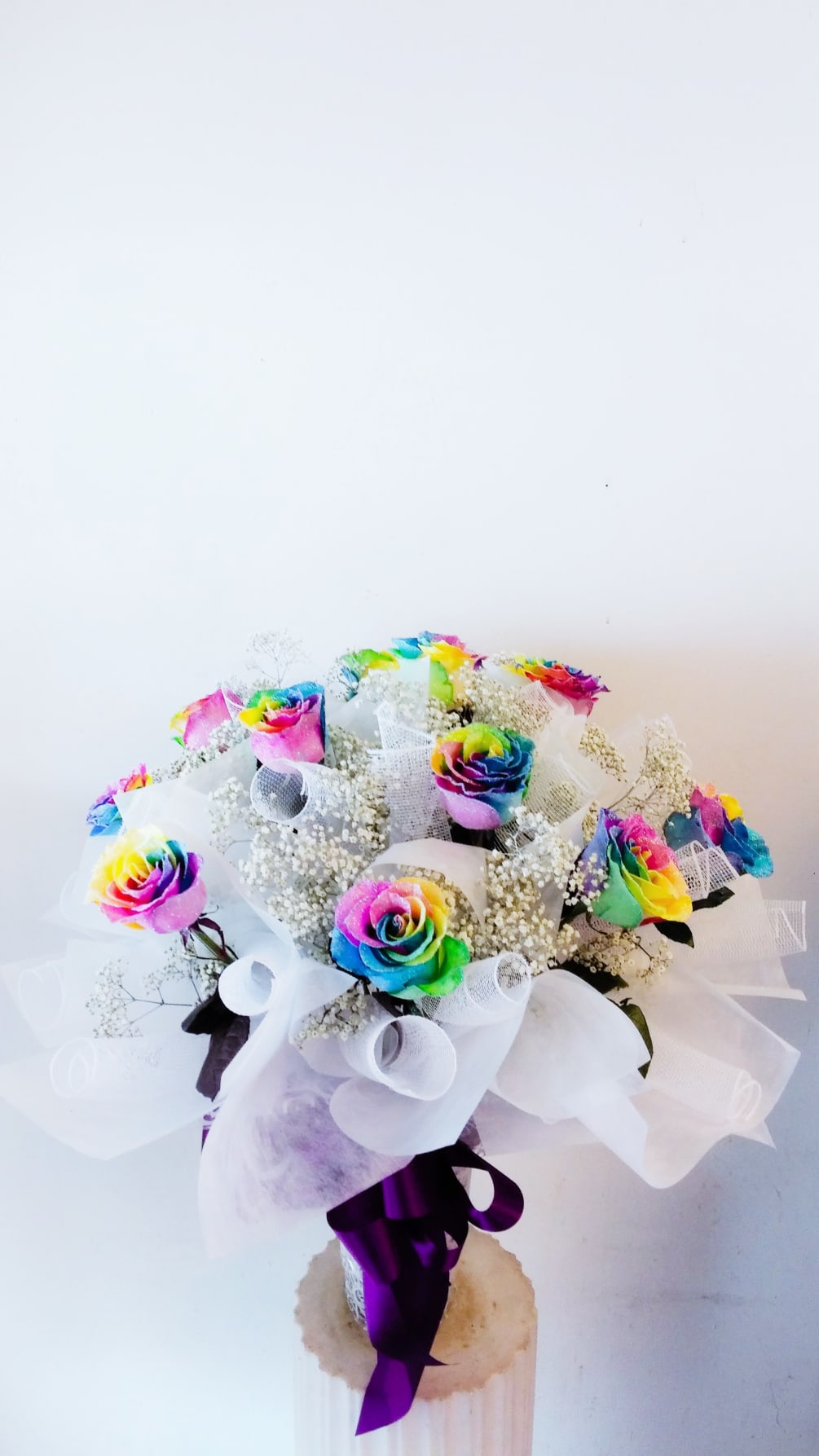 Rainbow Roses By Creative Floral Designs