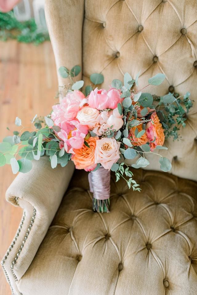 peony bridesmaid bouquet