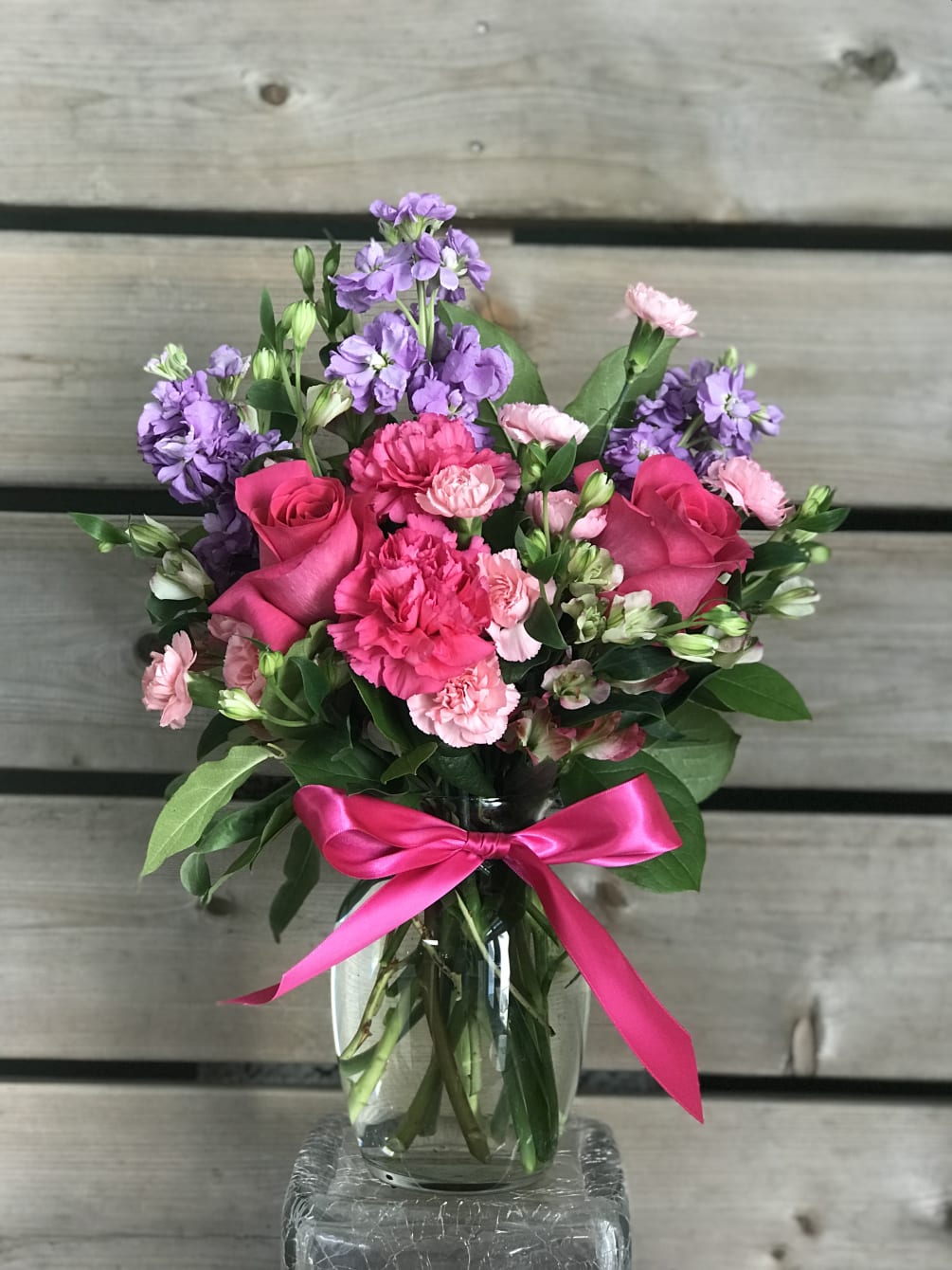 Pink Ladies By The Potting Bench