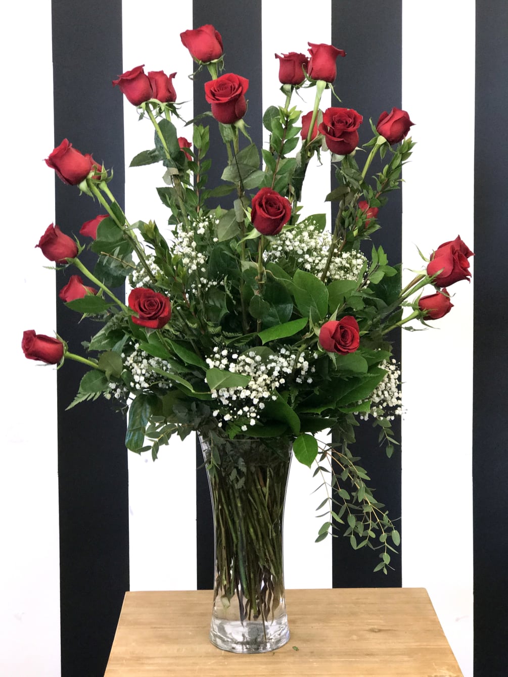 2 Dozen Roses By Michael S Flowers