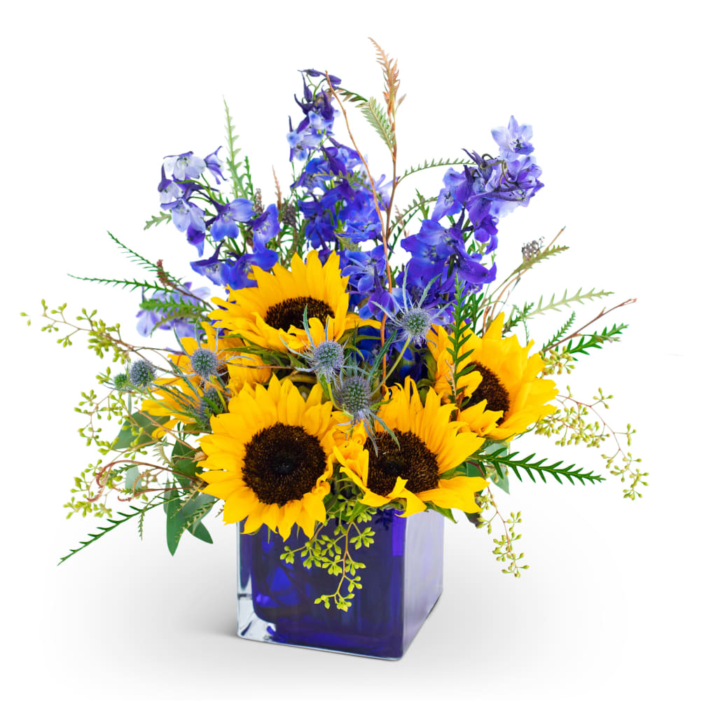 Land Meets Sky by Flowers by Mendez & Jackels