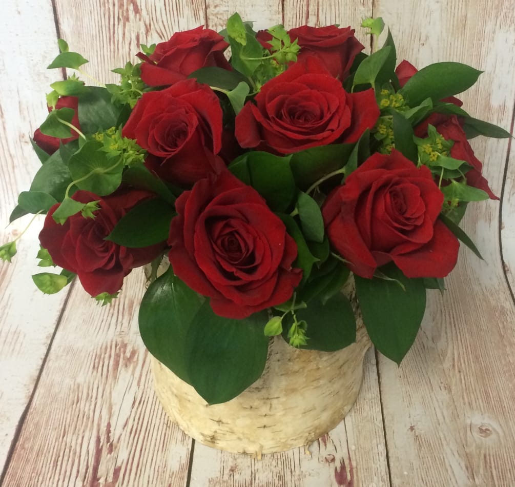 Dozen Red Roses By Blumengarten