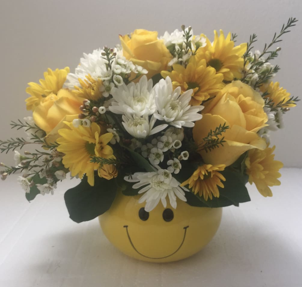 Happy Face By Elegant Flower Studio