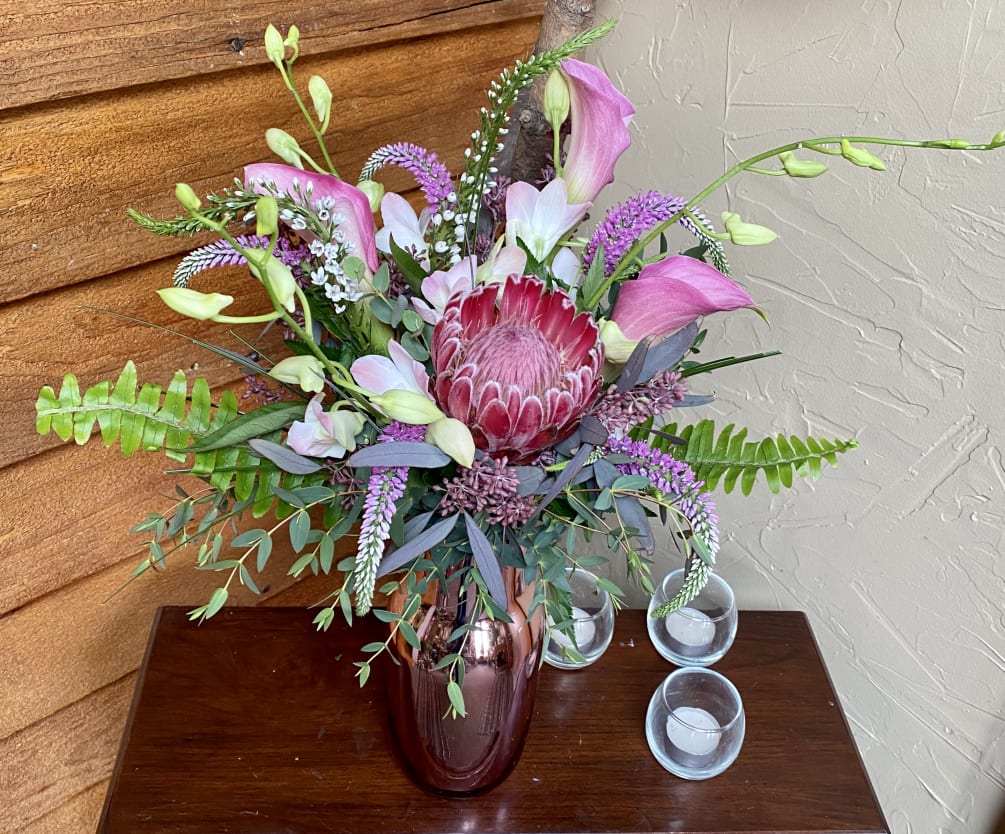 Tropical Beauties by Wildrose Floral Design