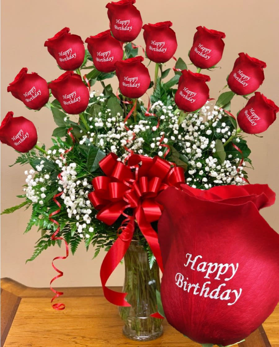 Birthday Red Flowers Pics / Order Red Roses Pakistan | Send Red Roses