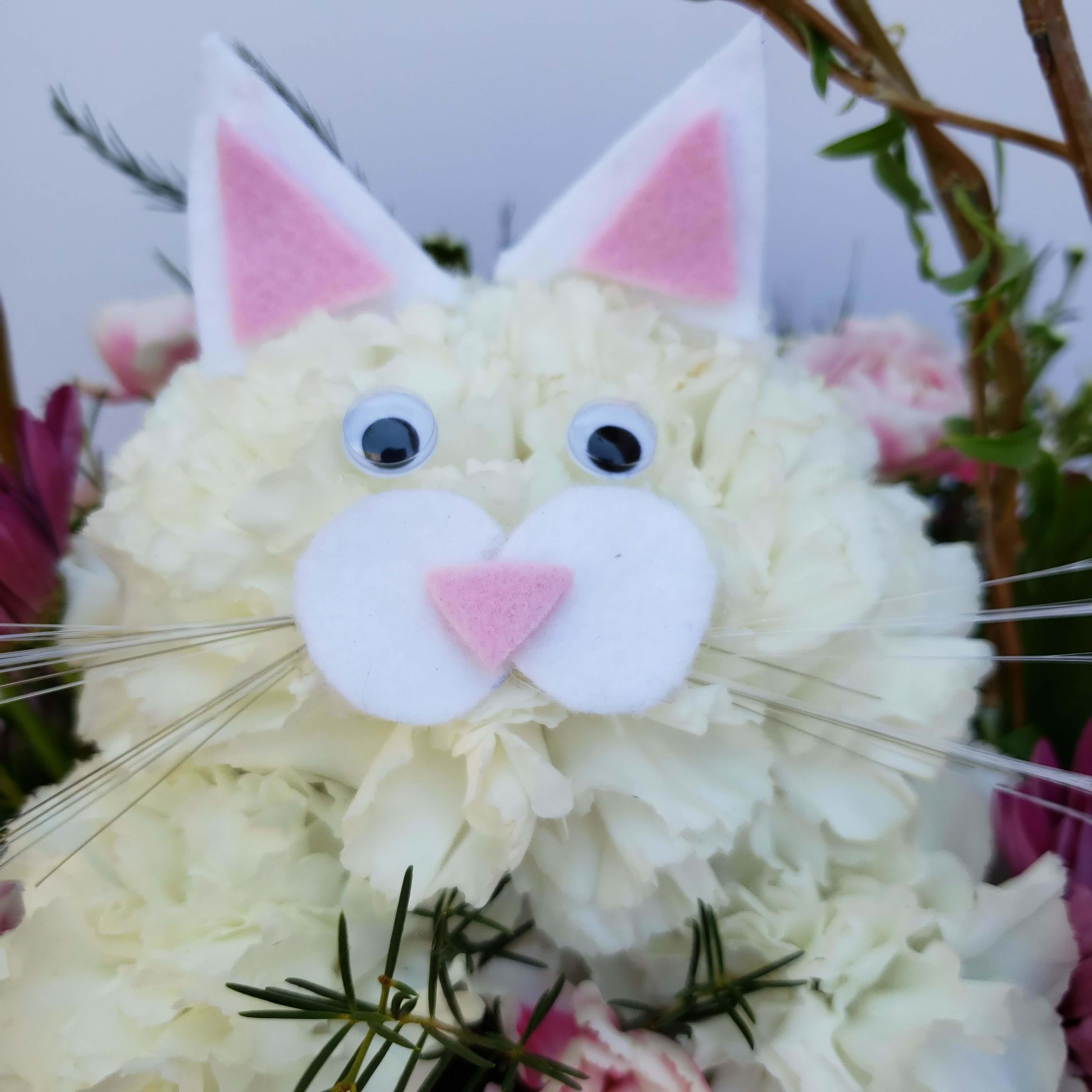 Purrfect Kitty Cat Flower Arrangement in Olympia, WA | Specialty Floral Design