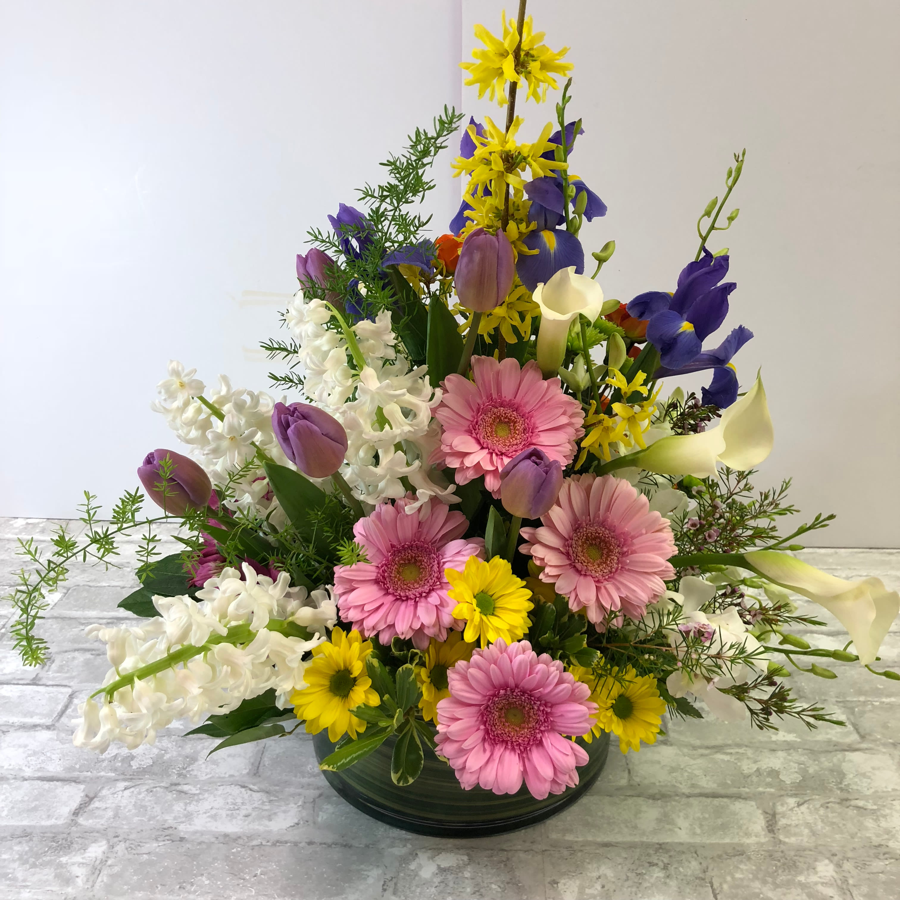 Garden Style Arrangement in Bensalem, PA Flower Girl Florist