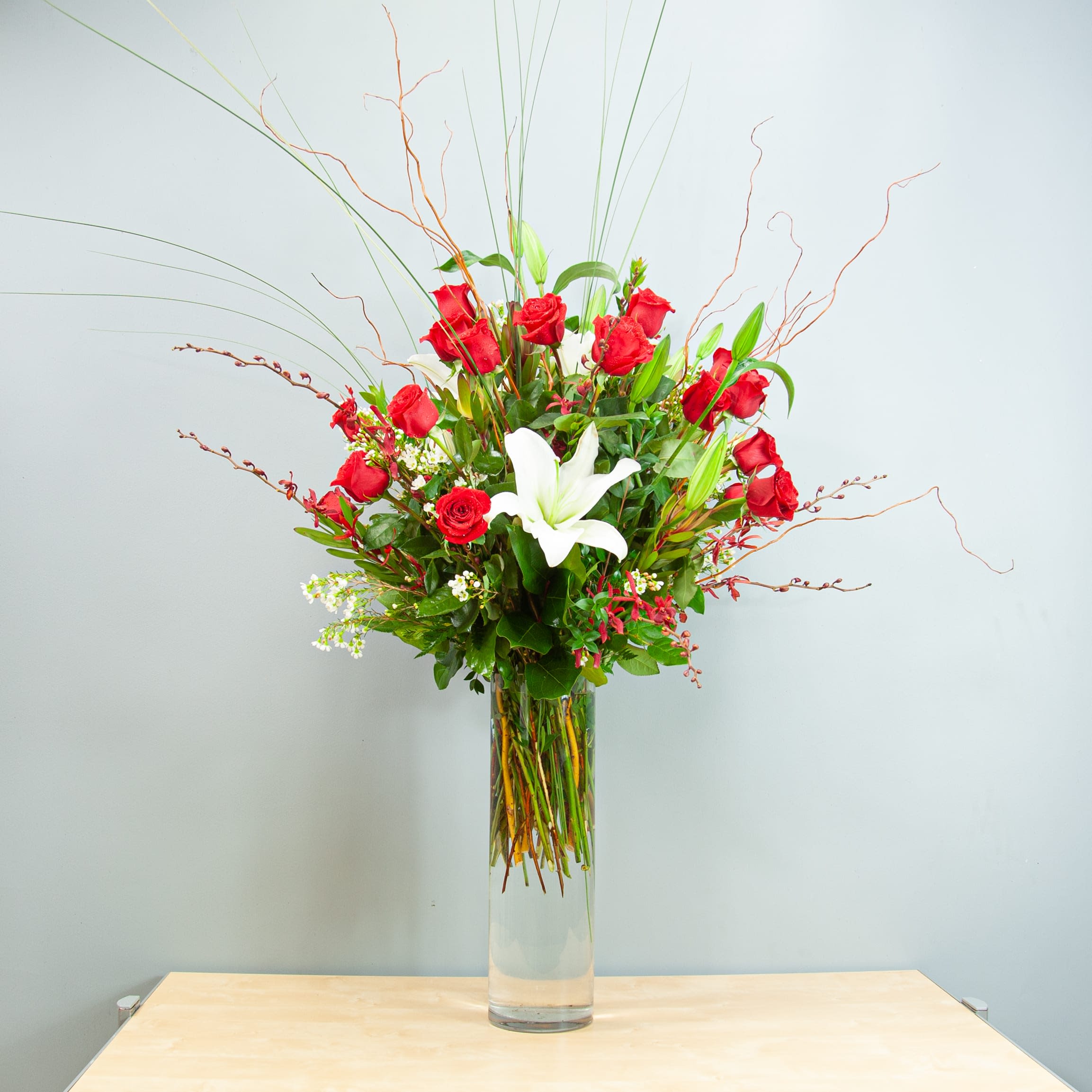 5 Foot Tall Rose Arrangement Knock You Off Your Feet (SF 339) in