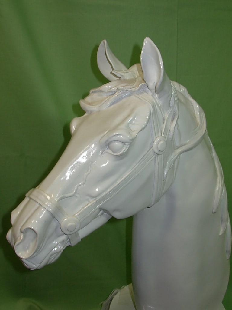 " KNIGHT " HORSE HEAD STATUE NEWG74 in Sumter, SC Newton's