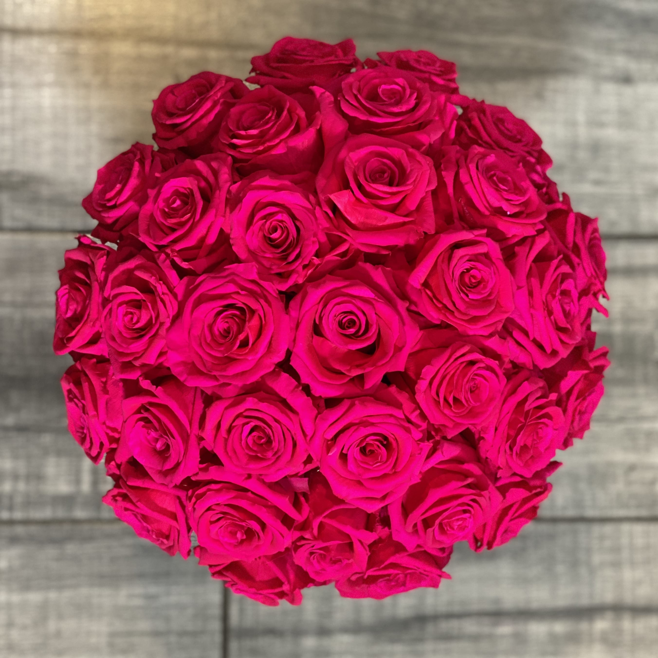 Hot Pink Eternal Roses in Encino, CA La Fleur Eclose