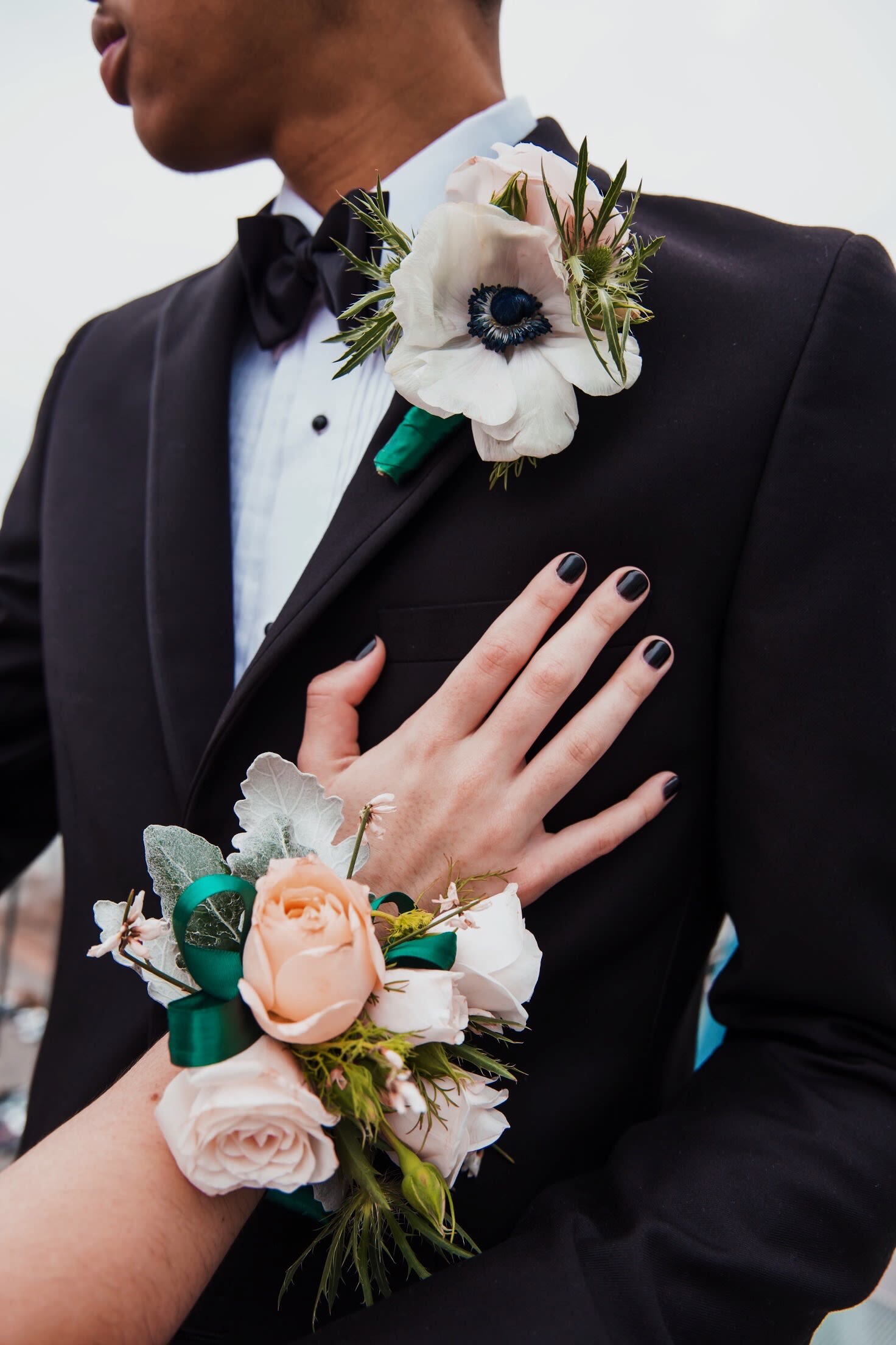 Wrist Corsage, ELASTIC OR GOLD BANGLE in Memphis, TN Premier Flowers