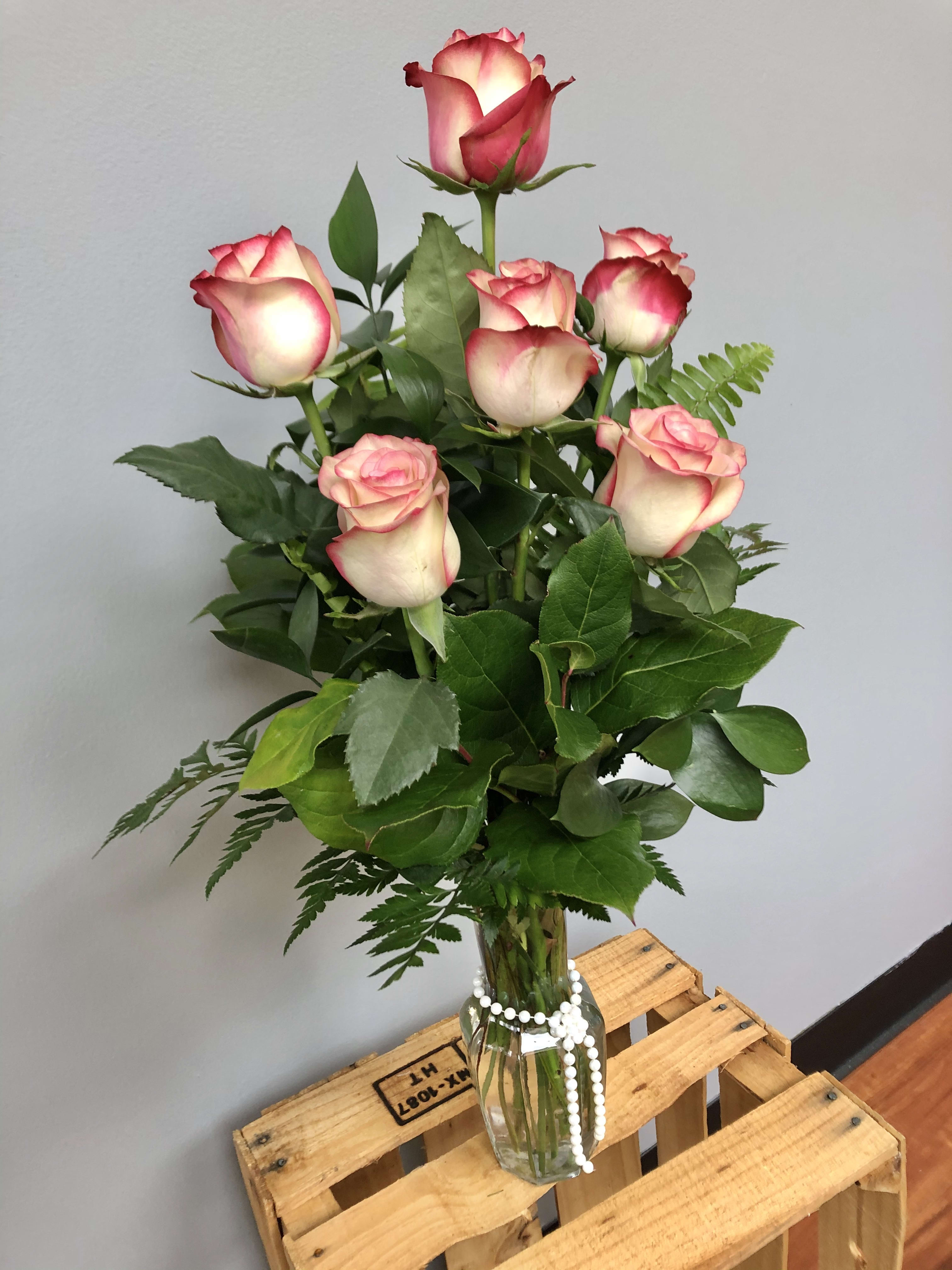 Half Dozen Long Stem Roses in Murfreesboro, TN Enchanted Flower Shop