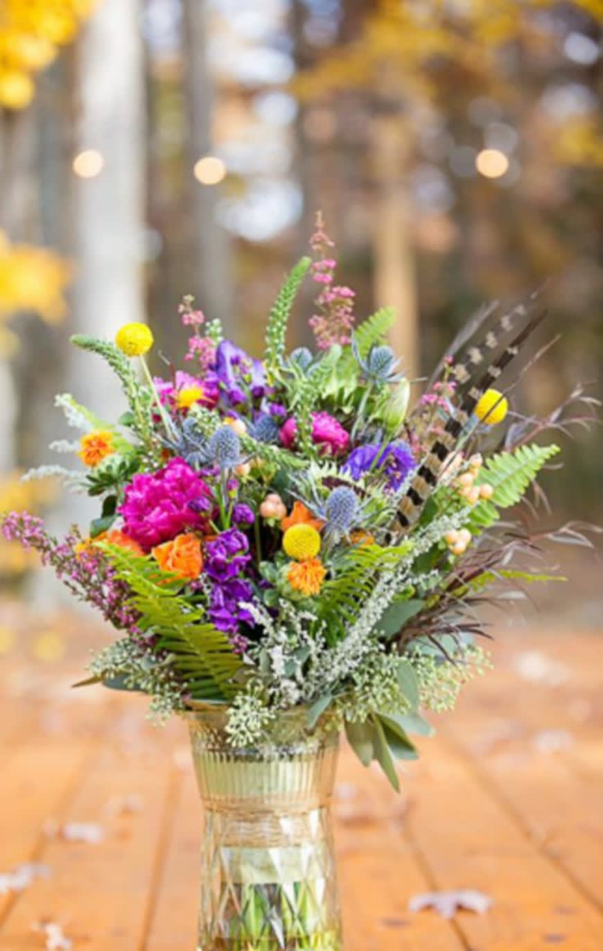 Wildflower Vase Arrangement in Pleasanton, CA Alexandria's Flowers