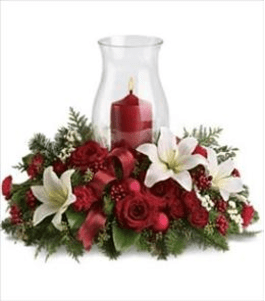 xmas centerpieces floral