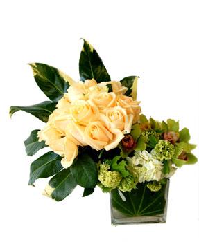 Roses Dancing With Orchids My Beverly Hills Florist By Not Just A Flower Shop