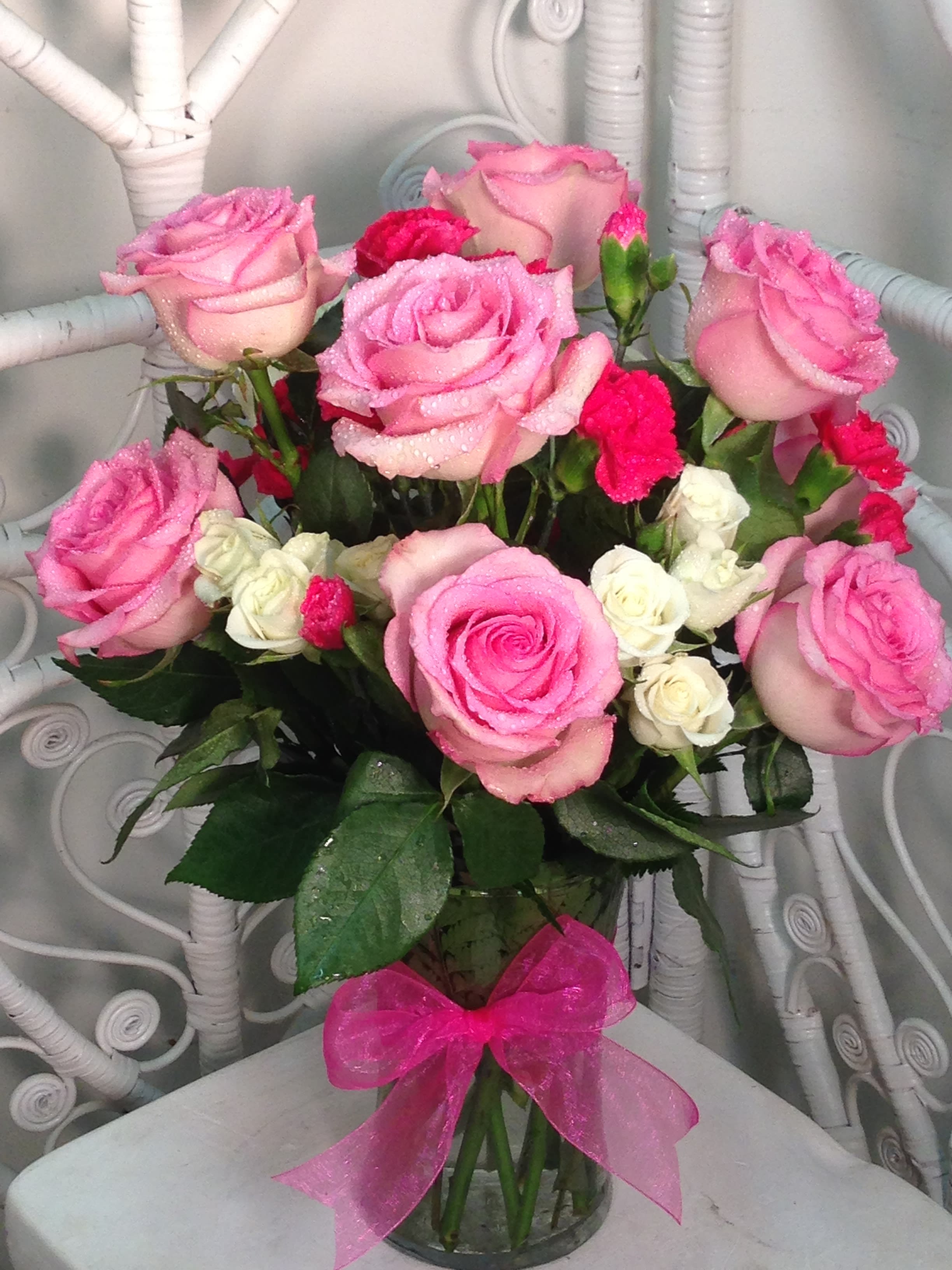 Oh So Pretty In Pink In Arlington Heights Il Arlington Heights Florist