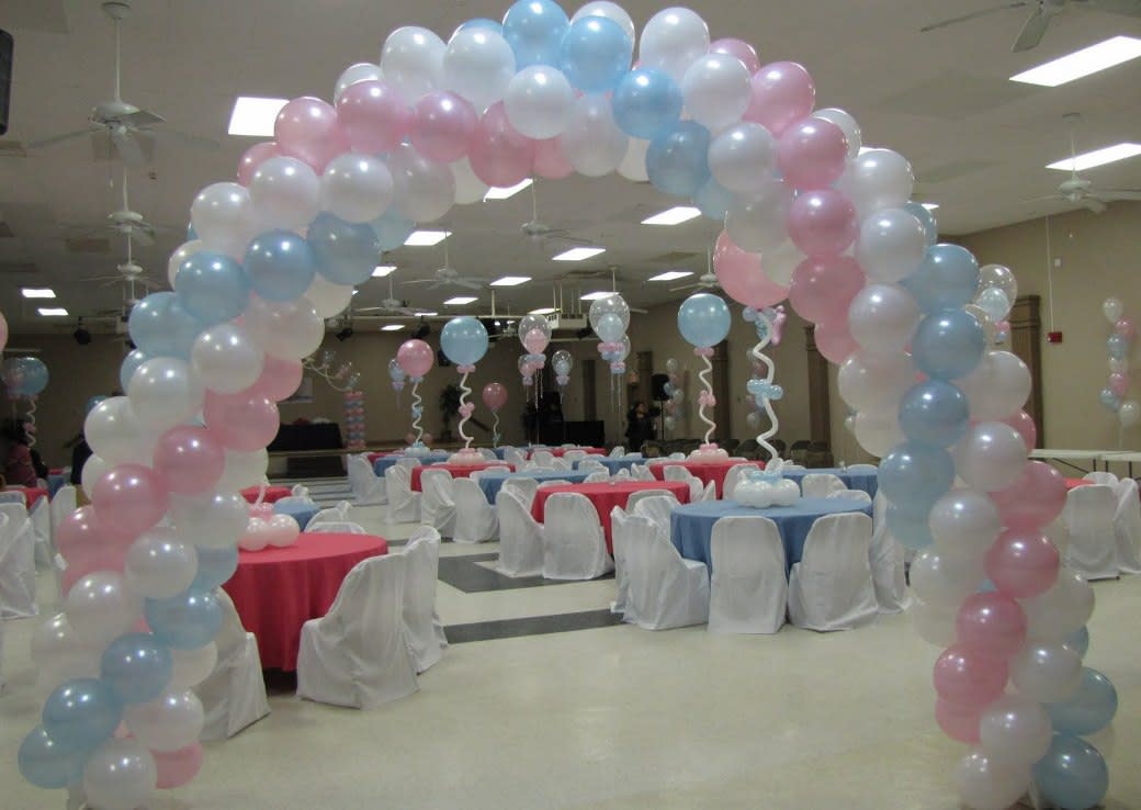 Arch Baby Shower in Brooklyn, NY Flowers By Emil