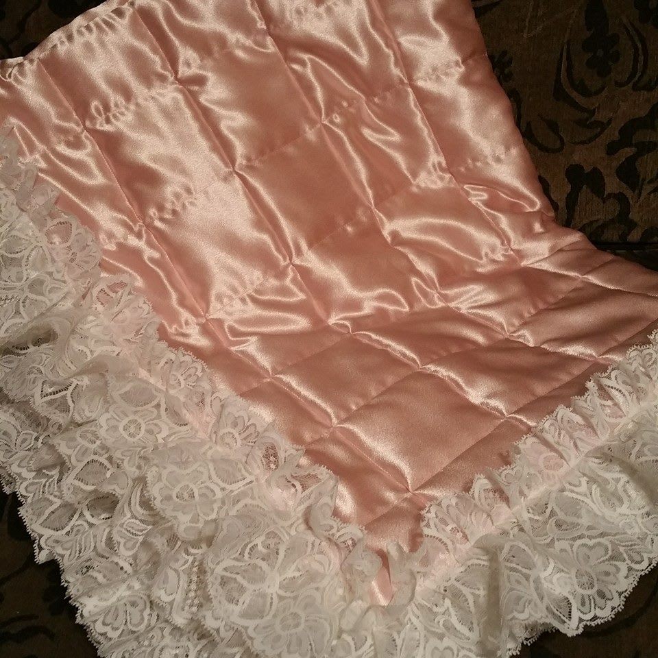 satin baby blanket