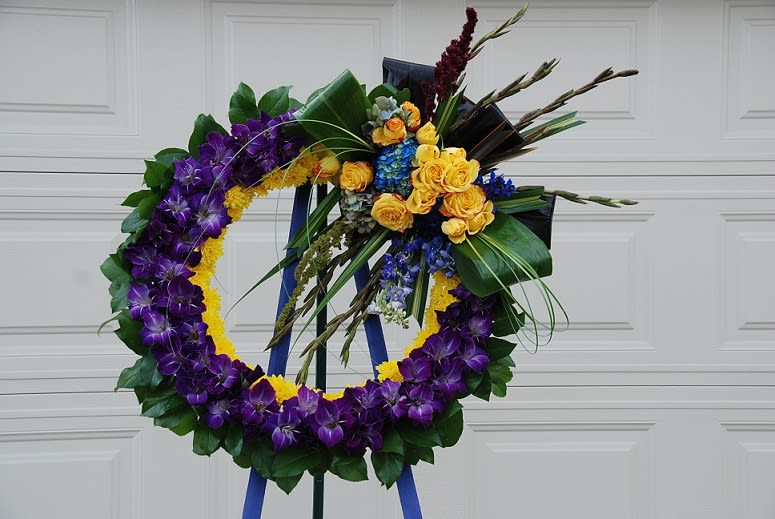Purple Tribute in La Crescenta, CA Crescenta Valley Flowers