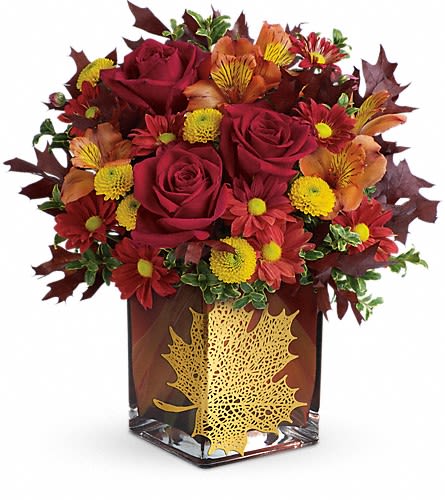 Teleflora S Maple Leaf Bouquet In Rochelle Park Nj Artistic Flower