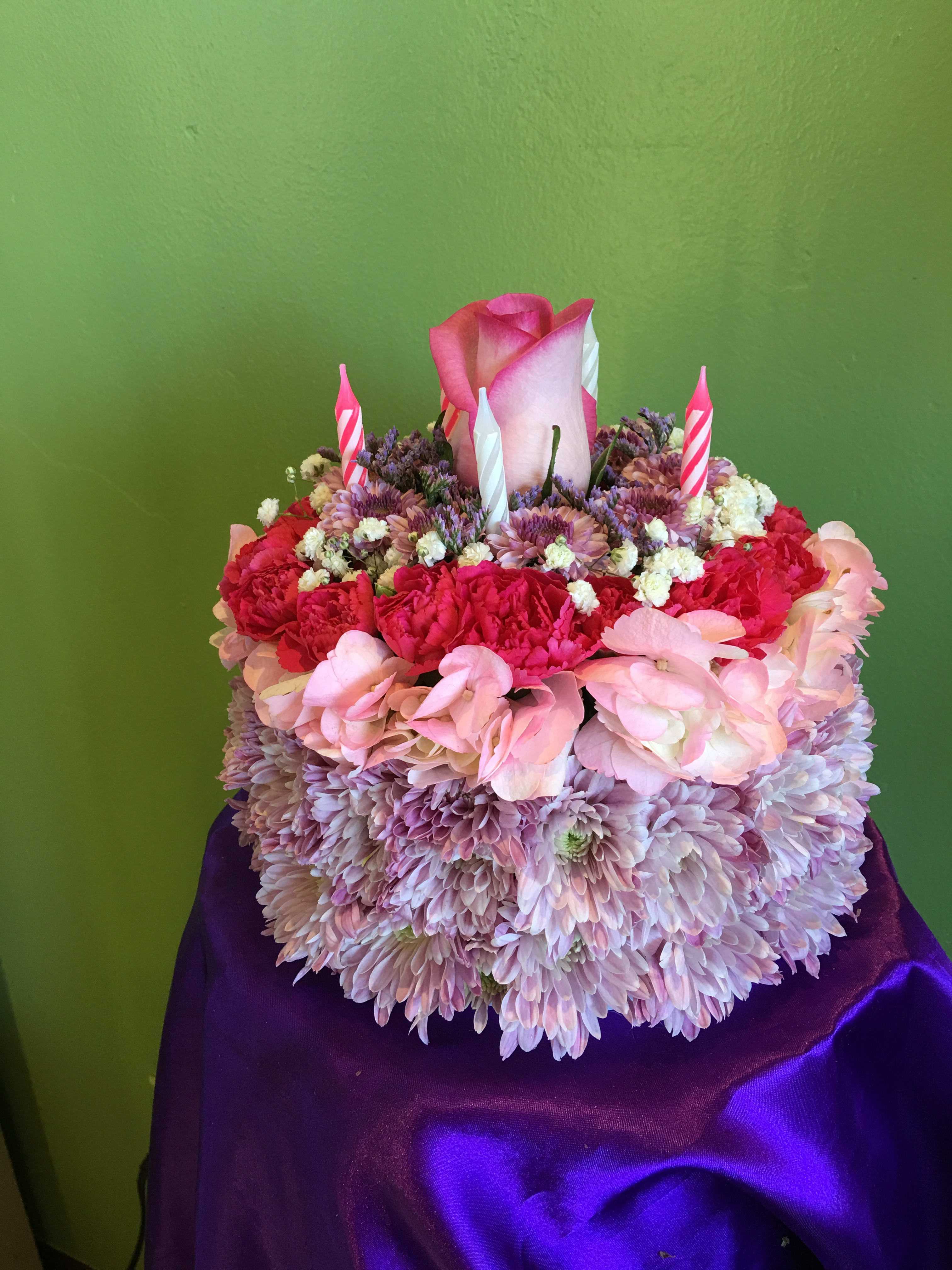 Birthday Cake In San Diego Ca Lizs Flowers