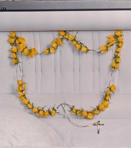 Rose Casket Rosary - Large in New City, NY | Bassett Flowers