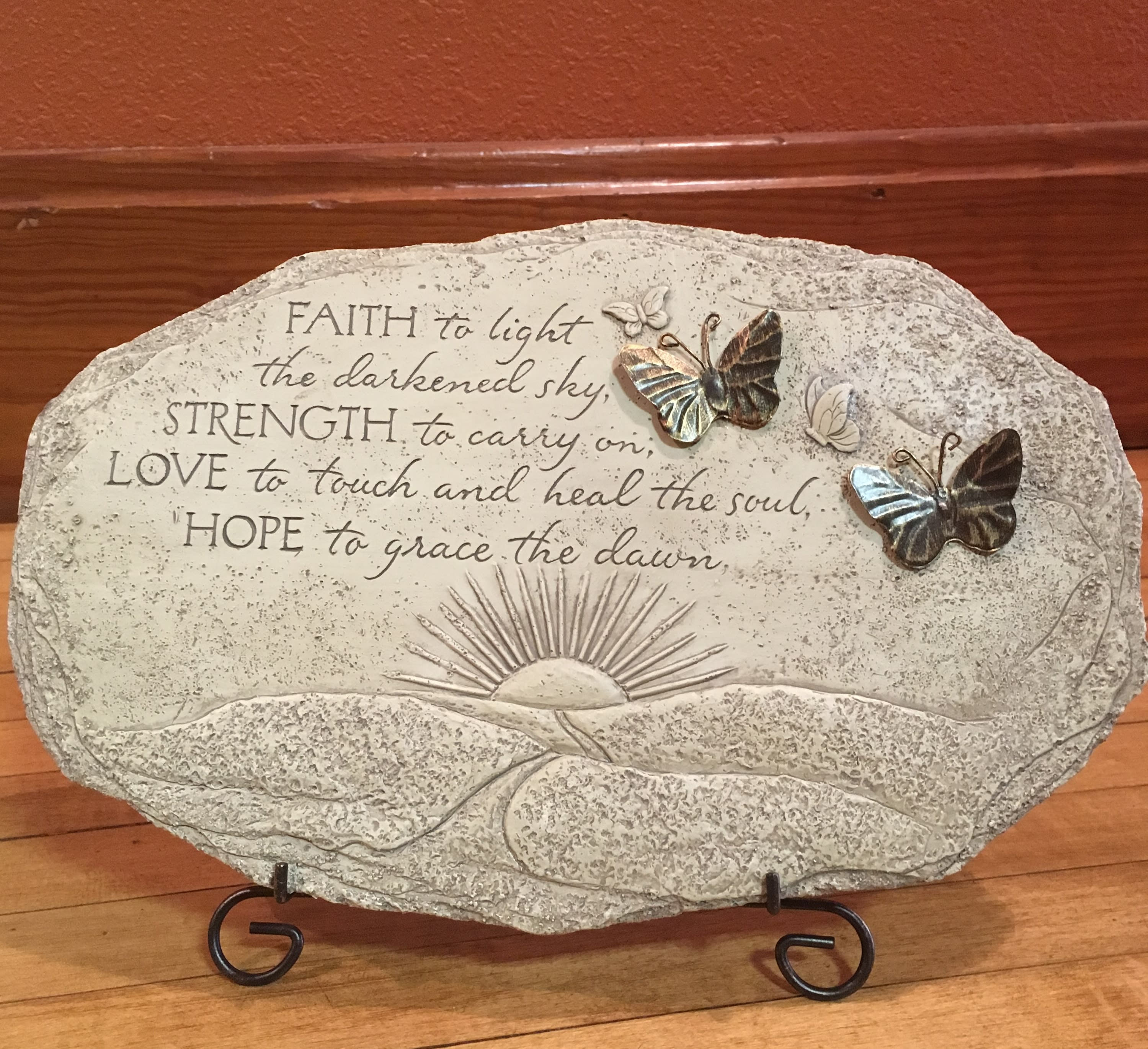 Butterfly Plaque Sympathy Keepsake in Flandreau, SD ...