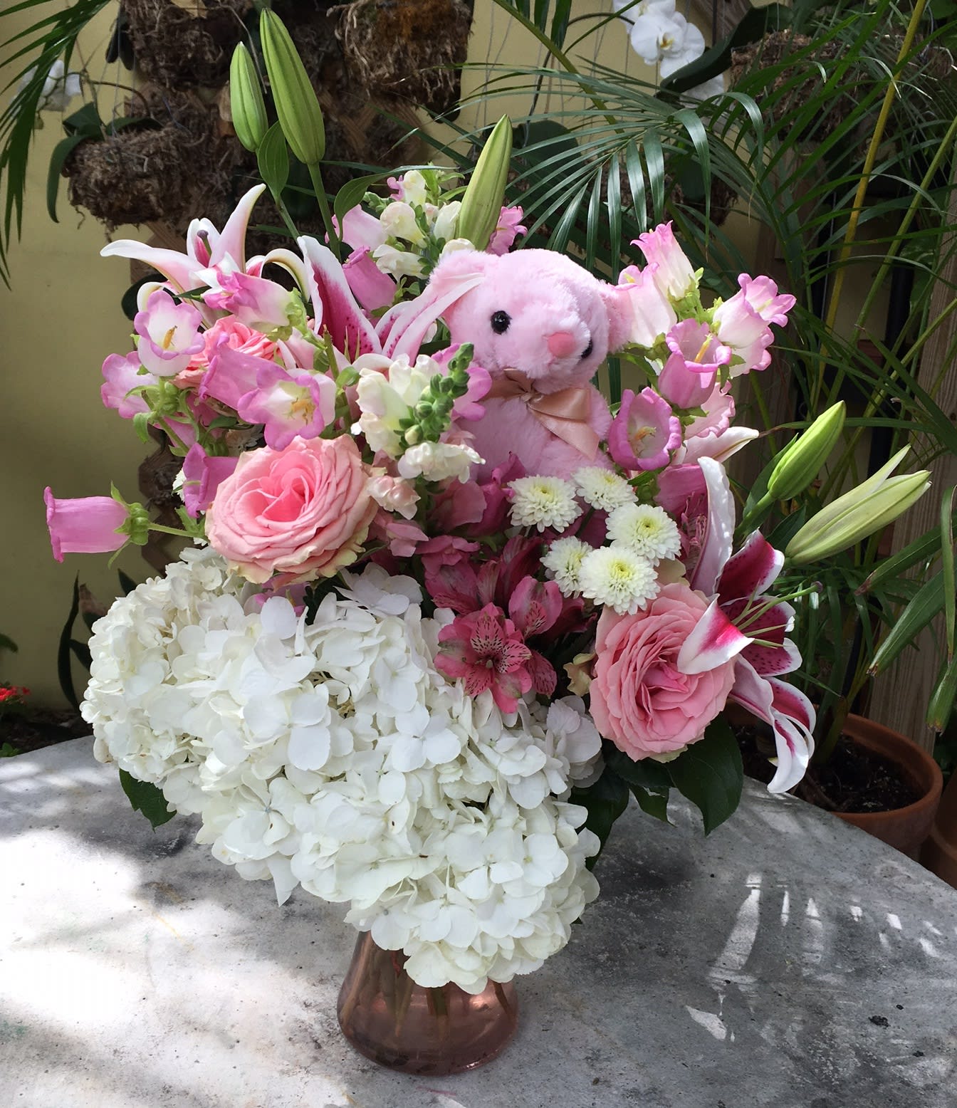 Baby Girl Arrangement in Fort Lauderdale, FL Victoria Park Flower Studio