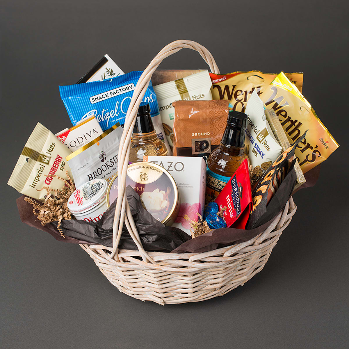 Snack Lovers Deluxe Basket in Denver, CO Sophisticated Blooms