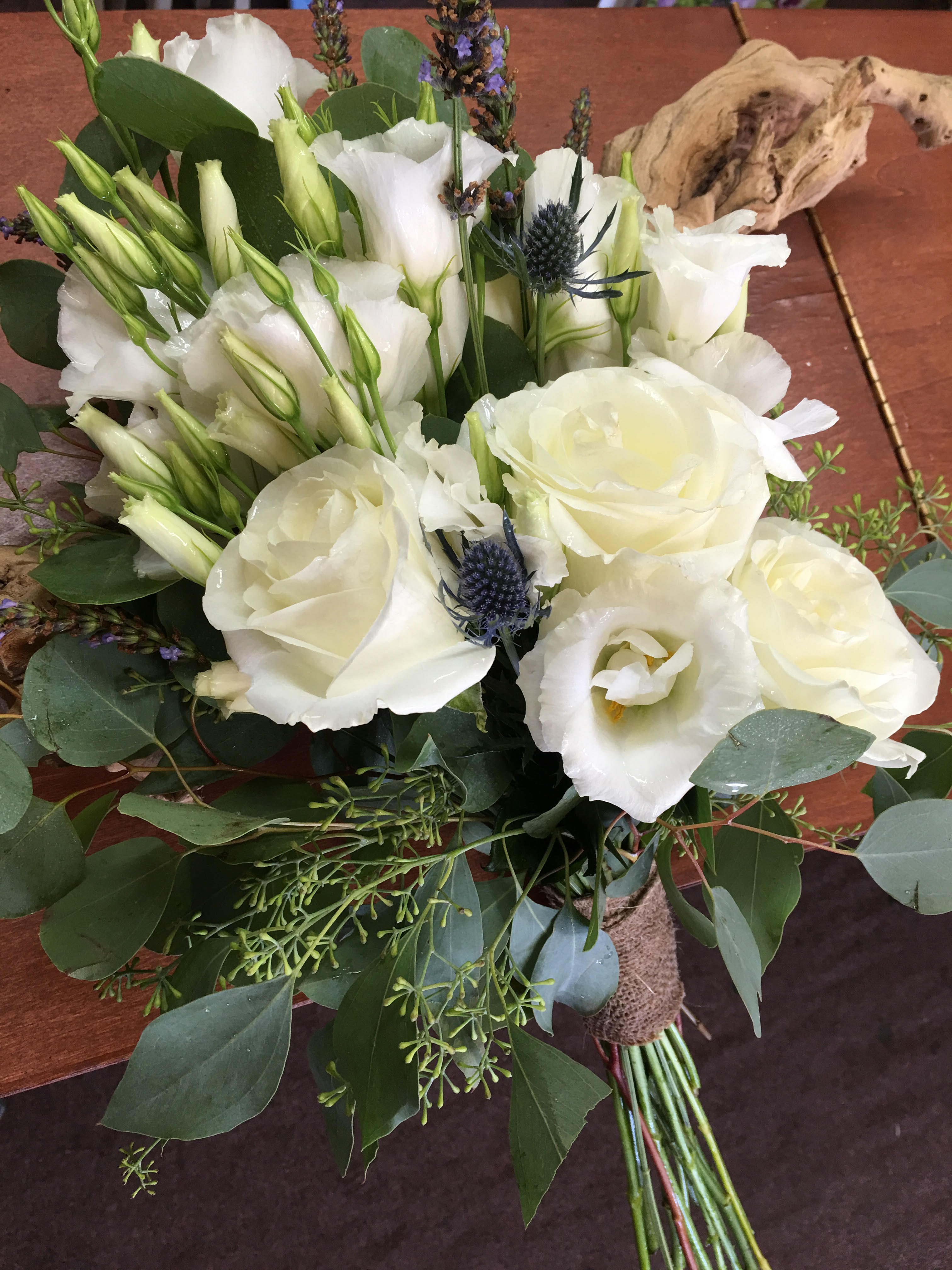 Rustic Custom Wedding Bouquet in Los Angeles, CA Highland Park Florist