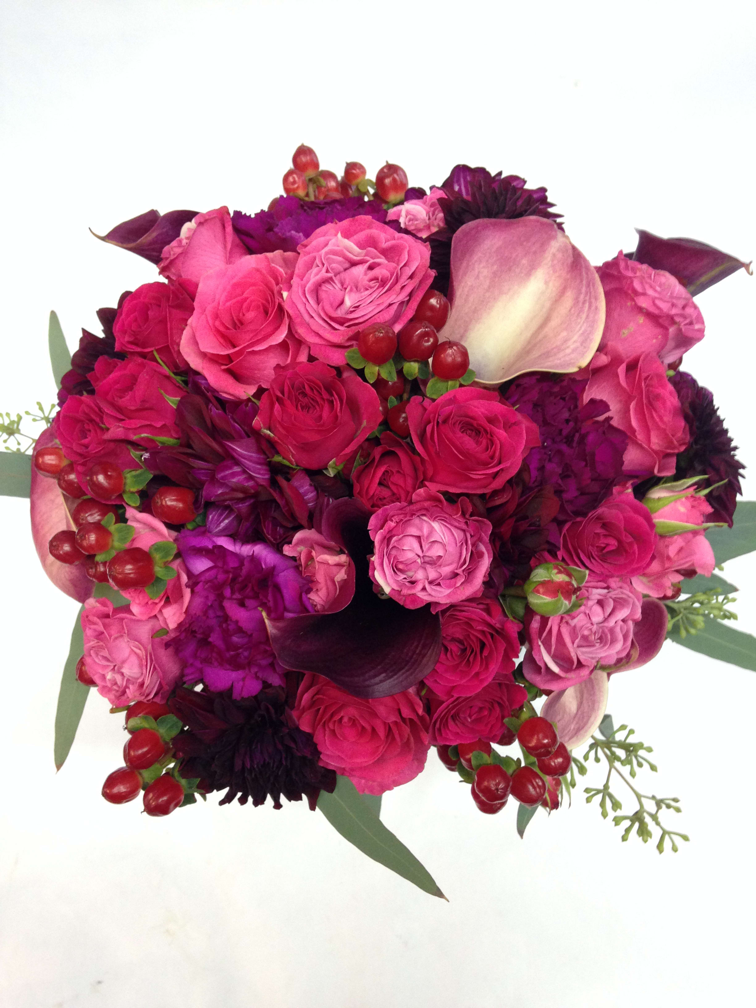 Occasions For Pink Flowers Bouquet